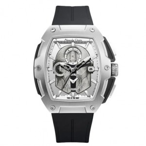 Alexandre Christie AC 6629 Silver Grey Rubber Man MCRMD1 Starwars Mandalorian Limited Edition